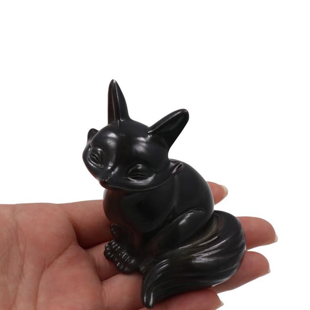 Creative Desk Small Statue Lovely Animal Figurine Tearoom Ornament Miniatures Sculpture  Office
