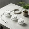 3/6Pcs Magnetic Cord Holder Adhesive Home Office Nightstand Desk Cable Organizer Wire Management Clip Phone Charging Cord Keeper
