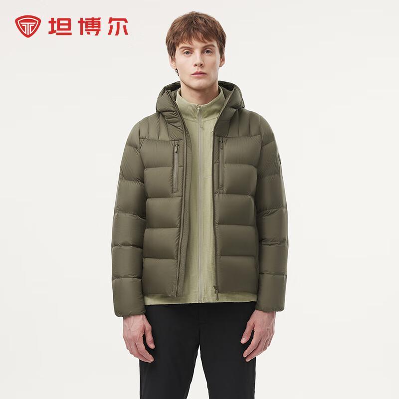 Tanboer Men's Hooded Urban Outdoor Puffer Jacket 560377A