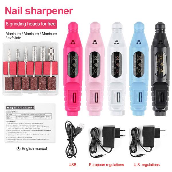 Buy Electric Nail Drill Machine Polish Grinding Nail Art Manicure Tool