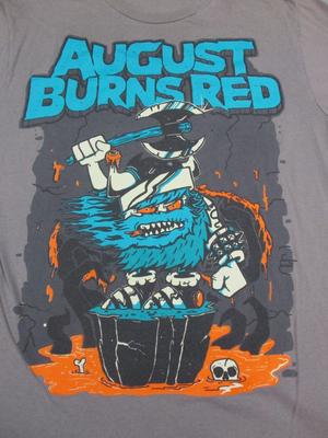 Vintage August Burns Red Charcoal Farbe 100% Baumwolle Größe S-4XL Shirt BL190 Unisex T-Shirt