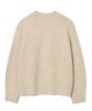 MILLO ARCHIVE Crop Silhouette Knit [Melange Beige] (Type B)