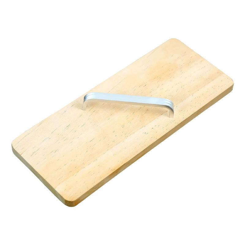 

Tabla de cortar de madera para fideos cortados a cuchillo herramienta de cocina comercial resistente