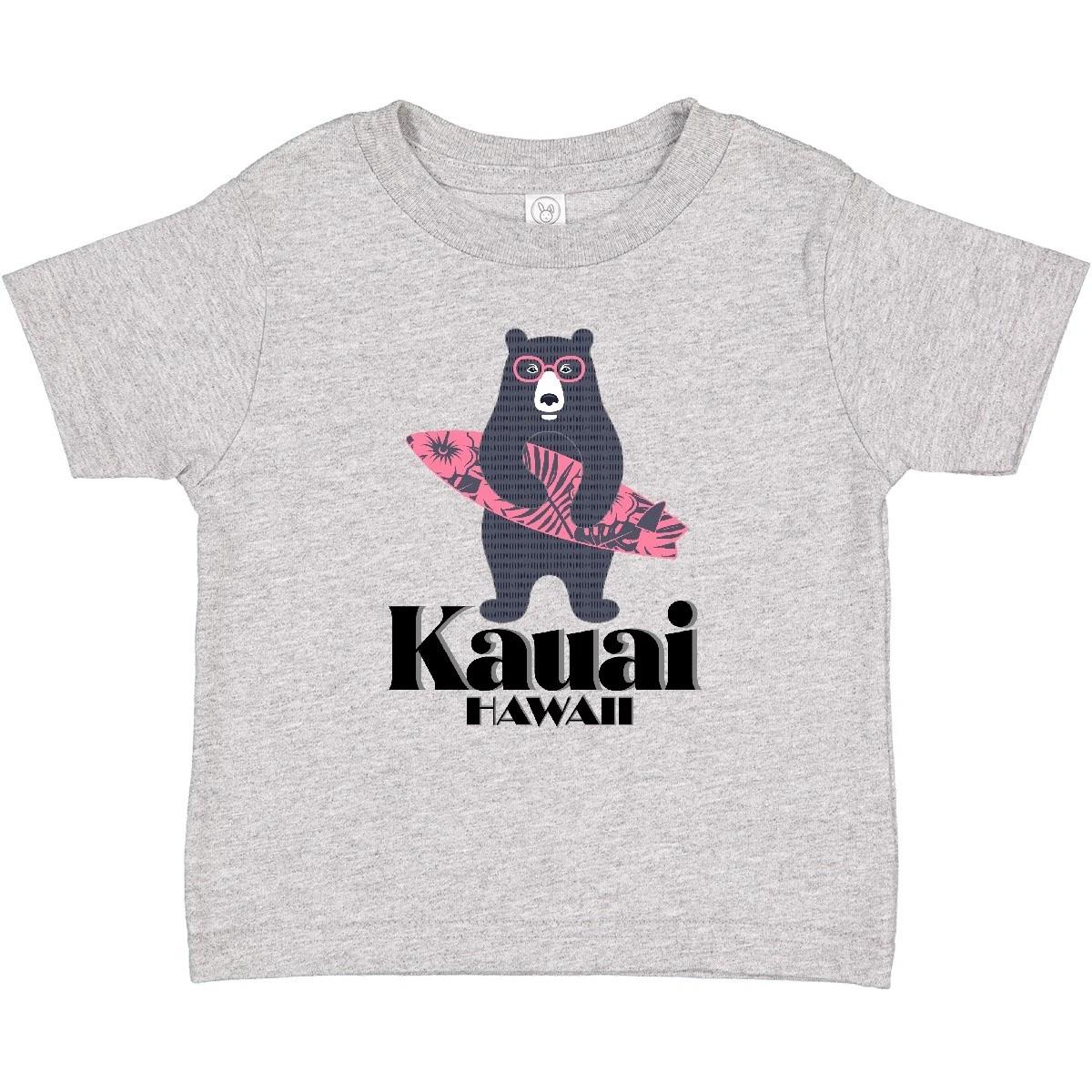 Inktastic Kauai Hawaii Surfing Bear Baby T-Shirt Future Surfer Summer Clothes 150