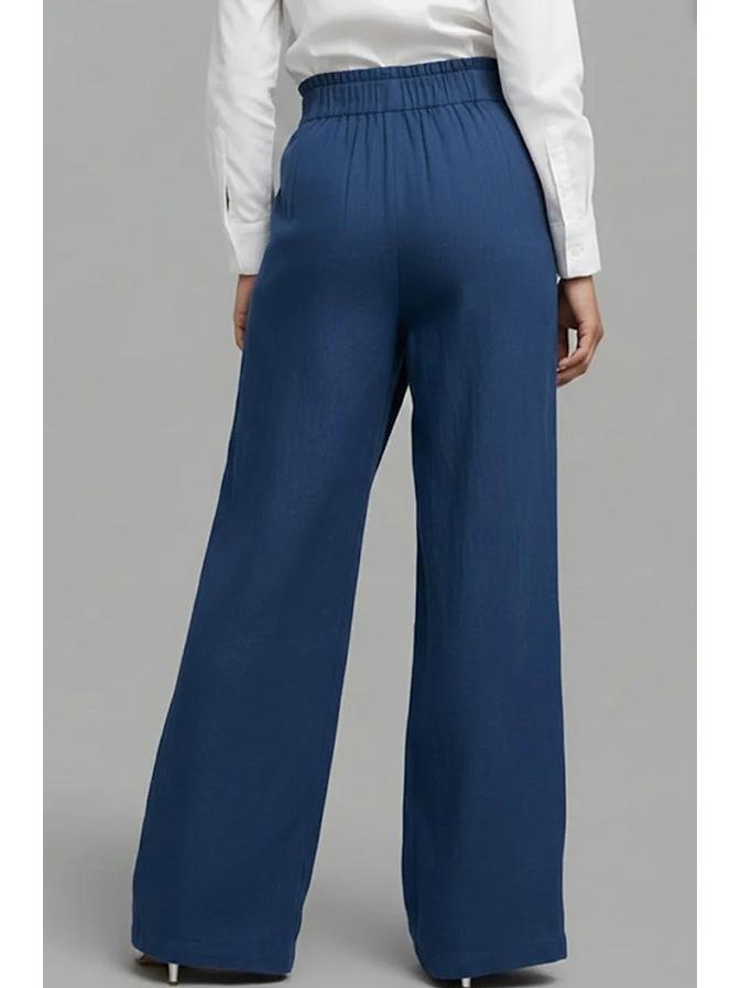 2026 Spring/Summer Cotton Linen Women's Fashion: High Waist, Versatile, Trendy