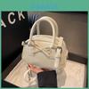 Sac bandoulière minimaliste en cuir PU avec fermeture éclair pour un usage quotidien