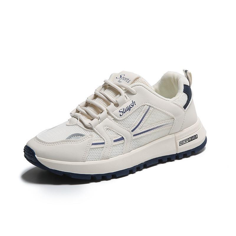 Damskor ny mode plattform damskor andningsbara college-stil student fritid sport brädskor