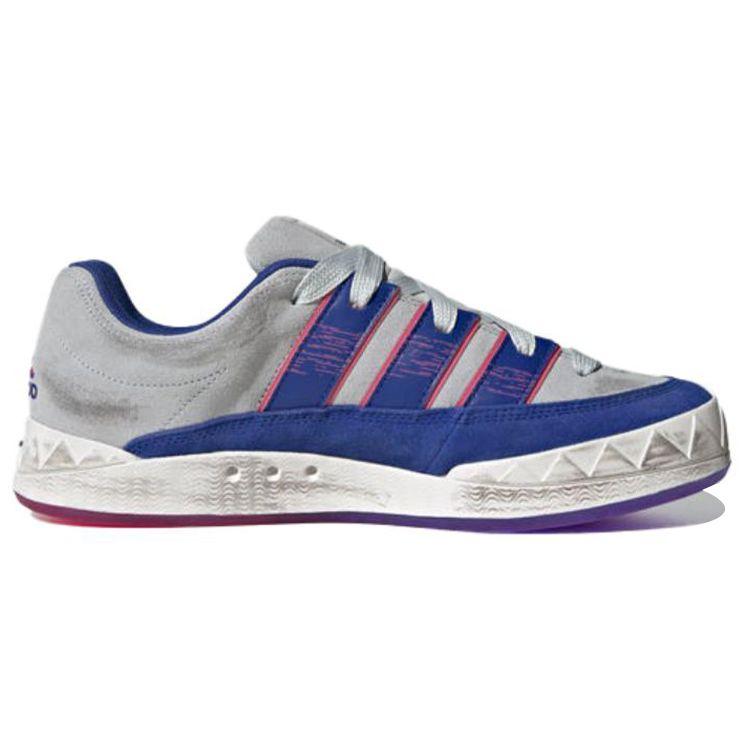 Adidas Originals Avenue & Son X  Adimatic Comfortable Versatile Non-Slip Durable Low-Top Skate Shoes Unisex Sneakers Gray IG3300