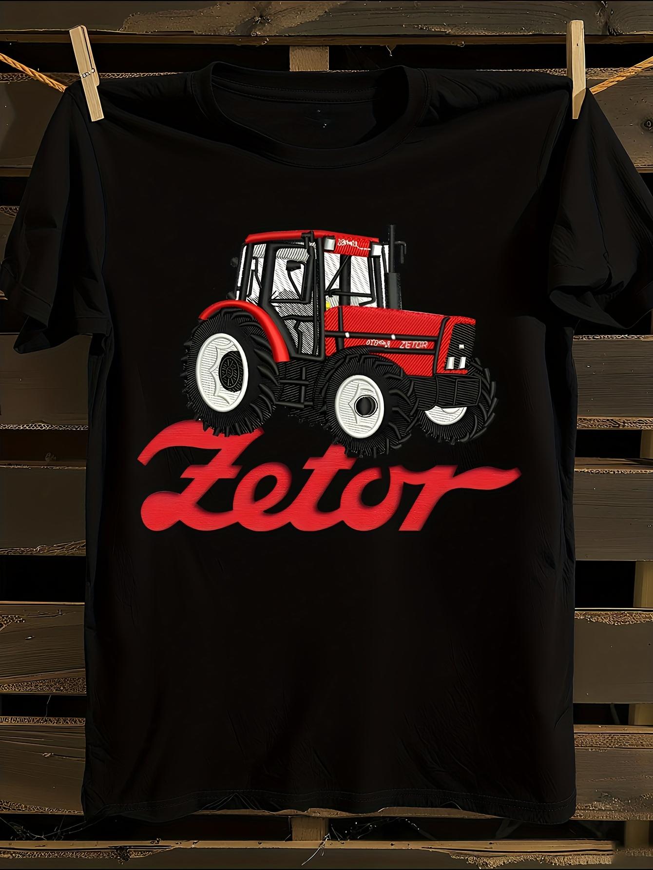 Zetor Tractor Graphic Tshirt XXXL