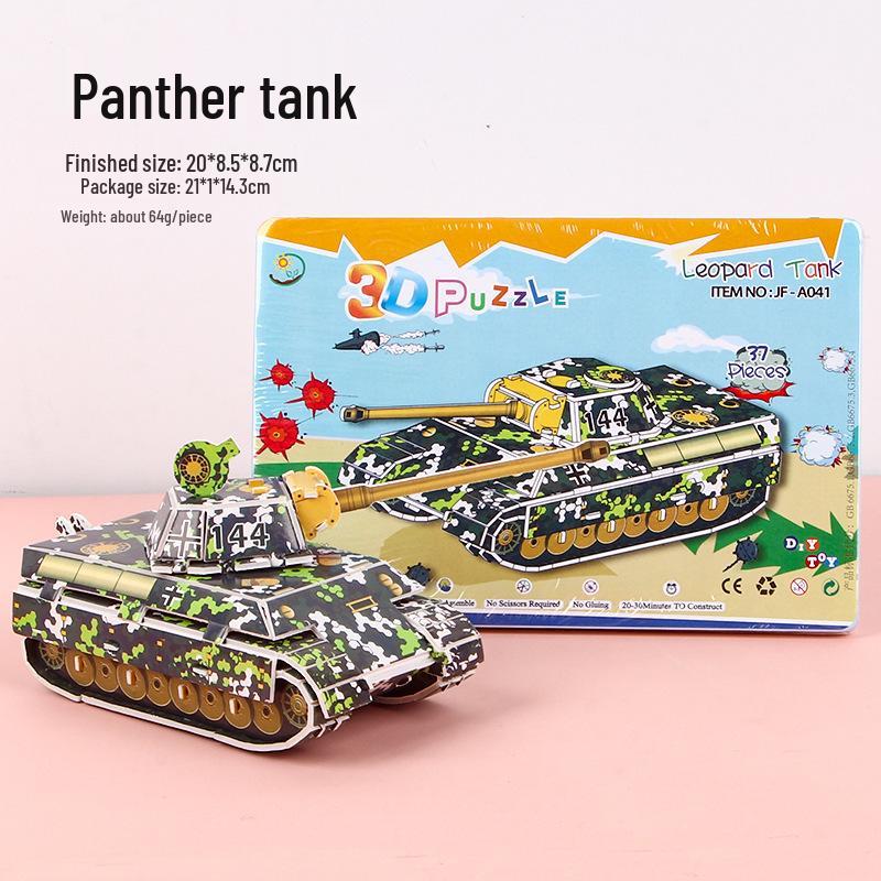 Creative 3D Cartoon Puzzle for Children Ages 3-6 – DIY Educational Toy Gift