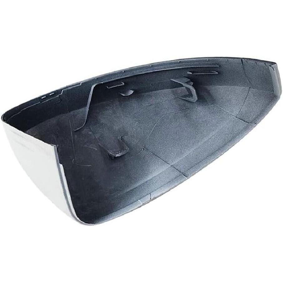 Car Door Wing Mirror Cover Cap Replacement Cover Protectors For VW Tiguan MK2 2017 2018 2019 2020 White (Left (Driver) Side)