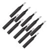 10Pcs Soldering Iron Tips Inner Heat Type Black Welding Industrial Supplies 900MT3C