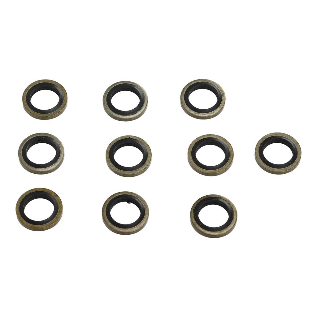 20 Stück 10 MM Banjo-Schraube Kraftstoffdichtscheiben 4934278 Gummi Dieselkraftstoffsystem Dichtung Dichtungen