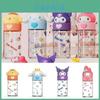 Süße Sanrio Kuromi Cinnamoroll Glaswasserflasche Hochwertiger Becher im Cartoon-Design