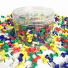 300-Box Set: Colorful Drawing Board Pushpins with Flat U-Shaped Heads
