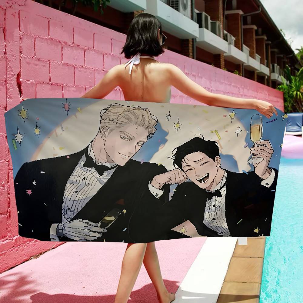Roses And Champagne Anime Big Microfiber Beach Towels Quick Dry Towel Sand Beach Towels Pool Towel For Travel Swim Pool Yoga
