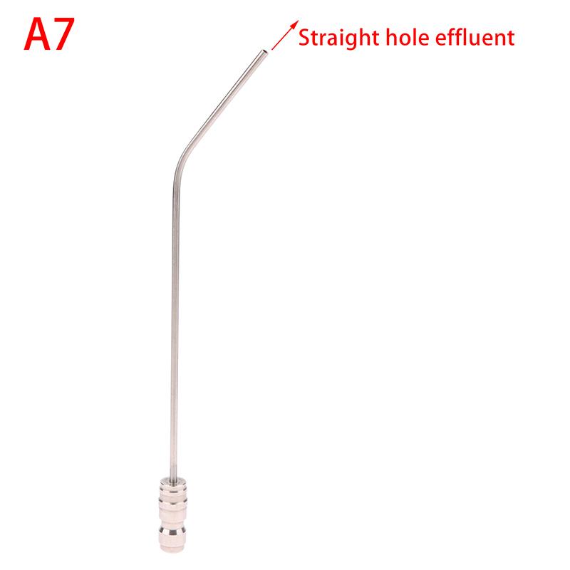 1Pcs High Pressure Cleaning Needle Nozzle 1/4" Quick Connect Slim Design For Deep Cleaning Ac & Car Washer Tanks