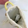 Rucksack mit zwei Schultergurten und Zugbeuteltasche, Zweischultertasche, Greifautomaten-Puppe Handtasche