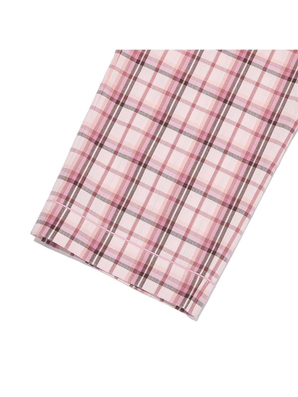 Kirsh Mellow Cheek Check Pajama Pants [Pink]