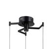 Lampa wisząca LED 15W FUENTE PND-34395-3-BK Italux