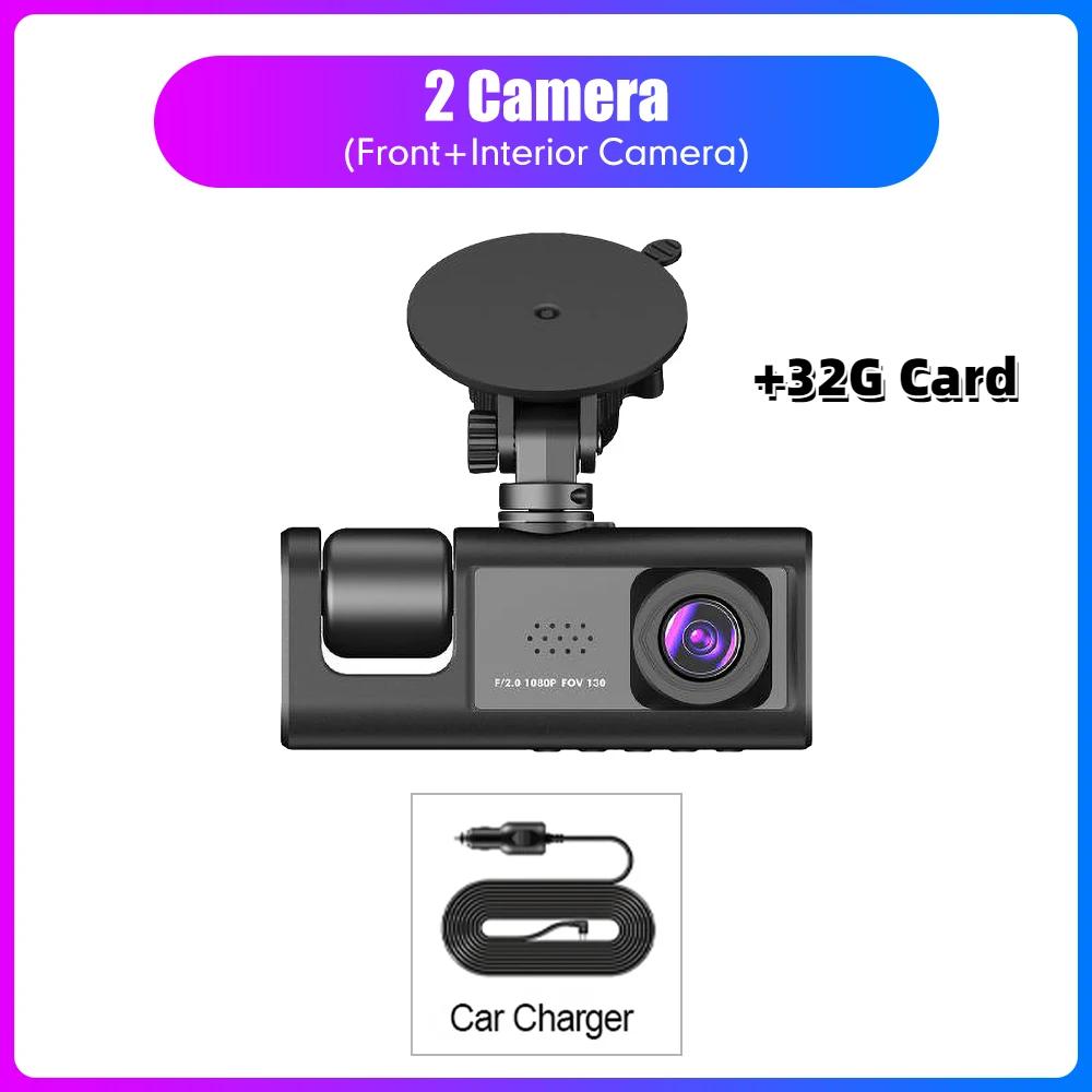 Auto DVR HD 1080P Palubní kamera IPS Videorekordér Cyklus Palubní kamera Zrcadlo Řídicí rekordér Noční vidění
