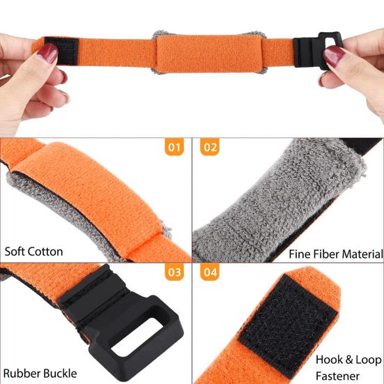 Guitar Strings Mute Dampener Ukulele Bass Acoustic Electric Guitar Muting Strap Wrap Muter Silencer Noise Reducer Musical Instrument Accessories