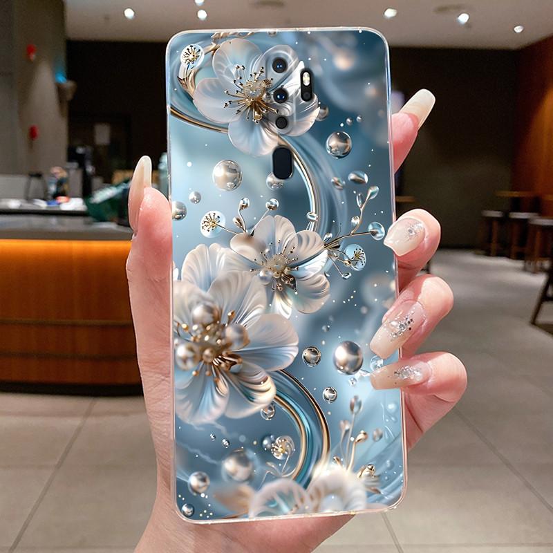 For OPPO A9 (2020) / A5 (2020) Casing Luxury Fashion Butterfly Flowers Clear Soft Silicone Back Cover Oppo A9 A5 2020 Phone Case