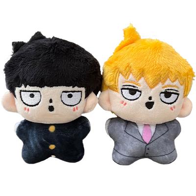 Kageyama Shigeo Plush Doll Keychain Bag Pendant Anime Mob 100 Figure Reigen Arataka Plushies Kawaii Stuffed Toy Collection Gifts