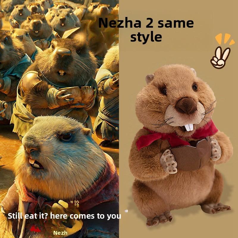 Nezha Conquers The Sea 10in Pp Cotton Plush Toys Cute Gift For Kids Cartoon