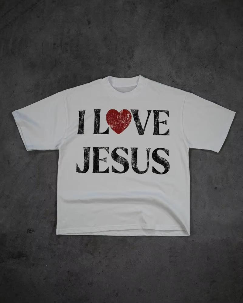 Christian Jesus God Graphic T Shirt Faith Bible Verse Unisex Cotton Tee 2XL