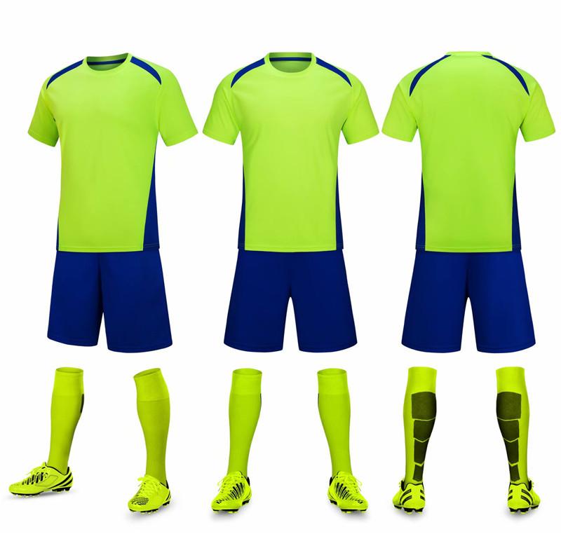 6097 Football Jersey Set Men'S Adult Children'S Clothing Competition Jersey Football Jersey Size 20-Xl