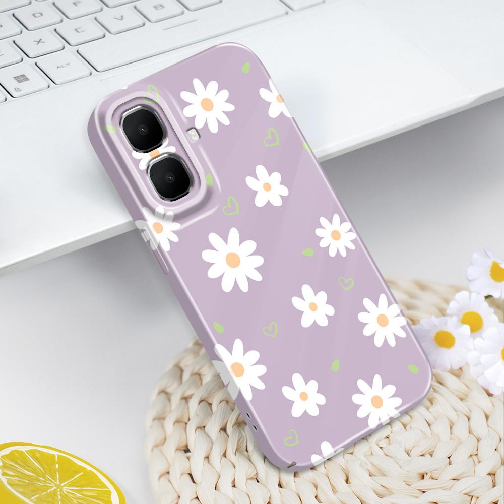 Tender Daisy Phone Case For Infinix Smart 10 Plus 9 8 7 6 Film Hard Cover
