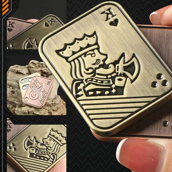 

Гладкая игрушка-слайдер против тревоги, креативный покерный ручной спиннер, непоседа