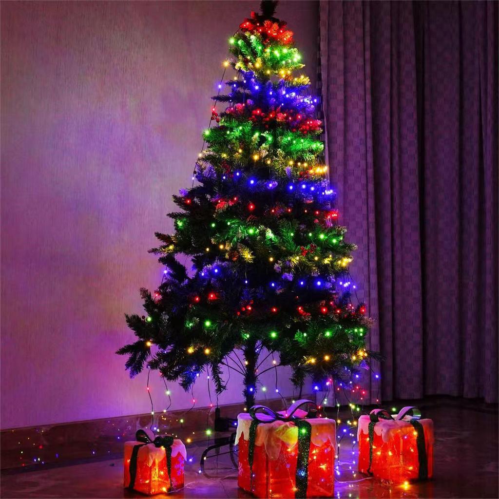 USB LED Copper Wire Christmas Fairy Lights - Holiday Tree Decoration