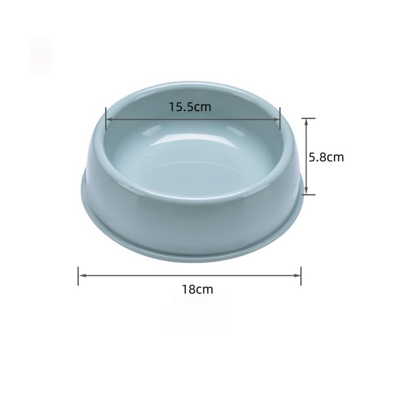 Pet Food Bowls Travel Footprint Feeding Feeder Water Plastic Bowl For Dog Cats Puppy Food Bowl