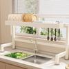 Carbon Steel Over-Sink Dish Drying Rack