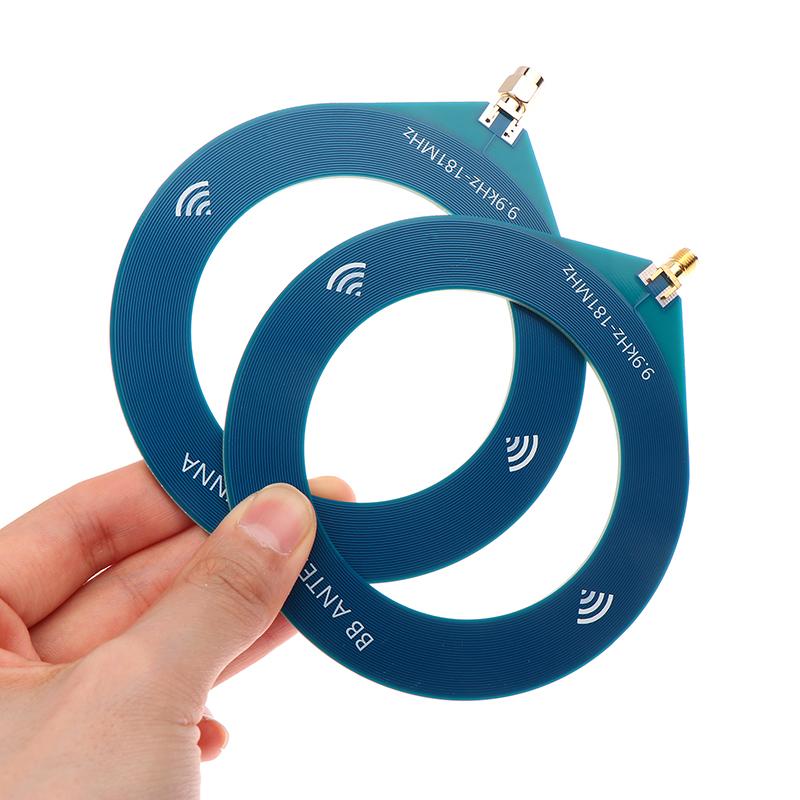 1 Piece 9.9Khz-181Mhz Donut Mw/Sw Circular Antenna Small Ring Bb Antenna For Malachite Sdr Receiver Tef6686 Receiver