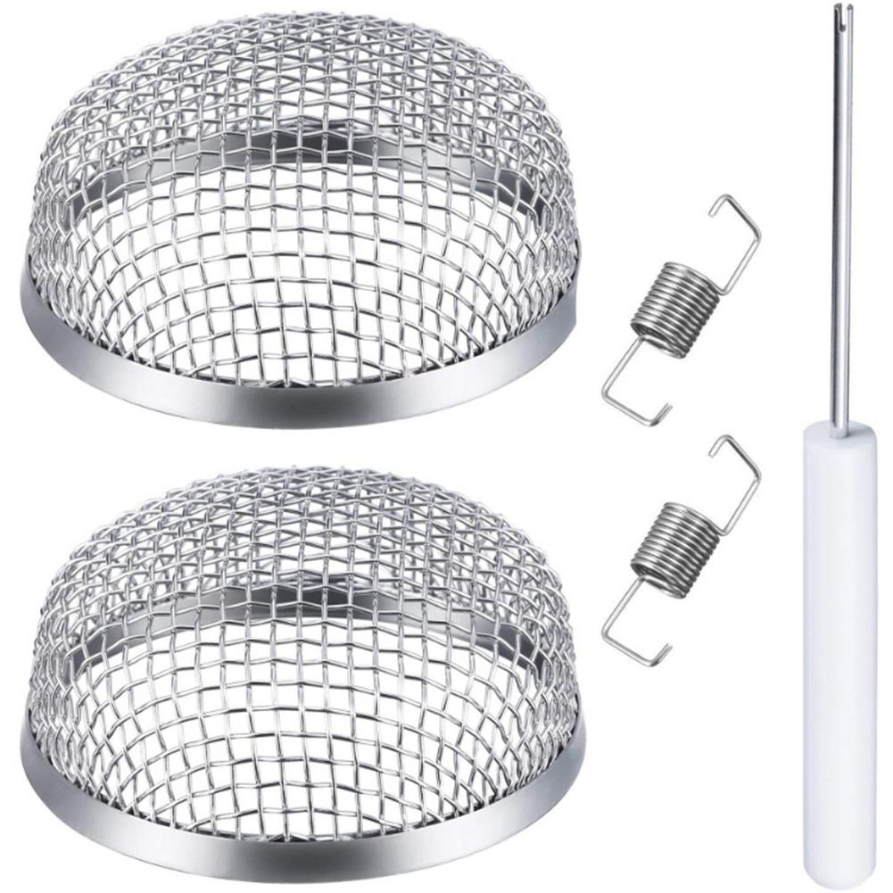 2.8 X 1.2 Inches Exhaust Vent Screen Easy Installation Vent Cover Compressor Replacement Part Effective Protection