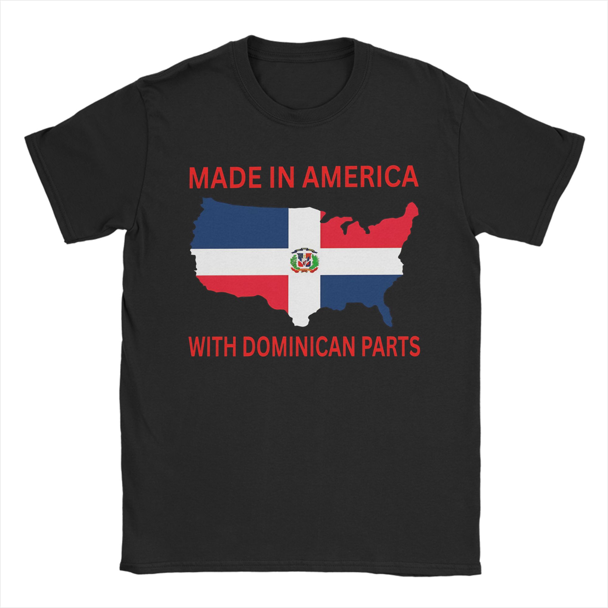 American Grown With Dominican Roots Outfit Unisex T Shirt 100 Cotton Tee Graphic Printing Tshirt Clothing S