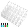 Clear 9/24/36/40 Grids Acrylic Makeup Organizer Lipstick Holder Display Rack Case Cosmetic Nail Polish Make Up Organiser Tool