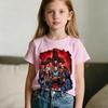 Kids 100% Cotton Luxury T-Shirt Stranger Things Demogorgon Live Graphic Short Sleeve Elegant Casual Summer Tee Tops
