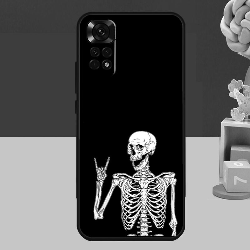 Punk Rock Case For Xiaomi Redmi Note 12 11 10 9 8 Pro 10S 11S 12S Redmi 10C 9A 9C 9T 10A 12C Cover