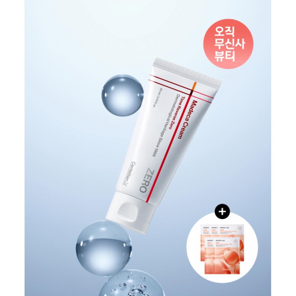 Centellian24 Madeca Cream Time Reverse Zero 80ml 3 Packs+gel Mask 5 Sheets  Pdrn Hyaluronic Choice 1 