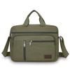 Classic Canvas Messenger Bag - Men's Crossbody Shoulder Tote for Work & Travel (Water Resistant Durable Handbag)