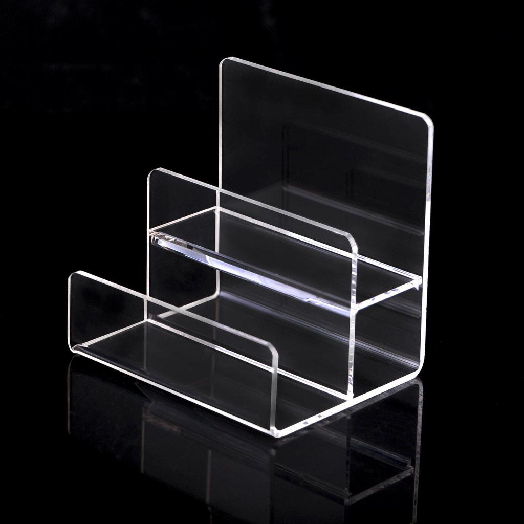 Transparent Acrylic Multi-Layer Wallet, Sunglasses & Jewelry Display Stand