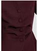 Aishangchen Women's Red Classic High-End Suit Set for Autumn/Winter Commute and Workwear