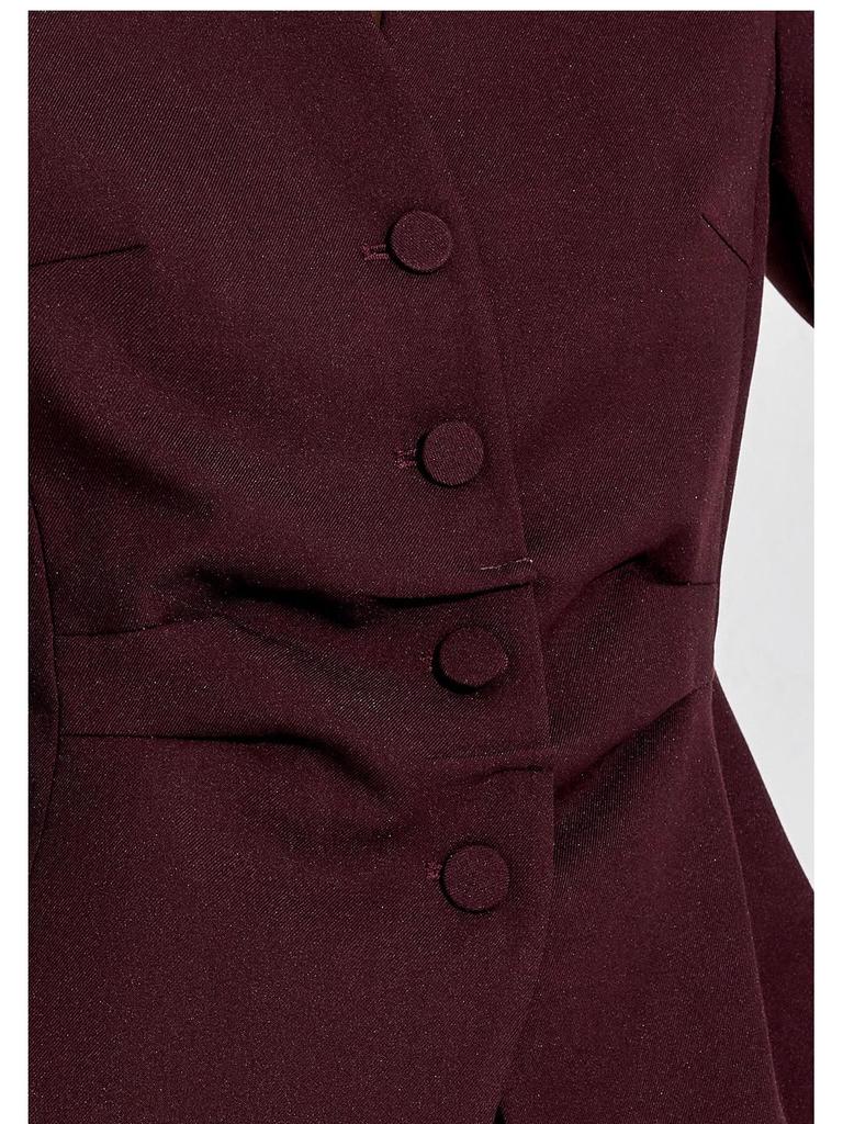 Aishangchen Women's Red Classic High-End Suit Set for Autumn/Winter Commute and Workwear