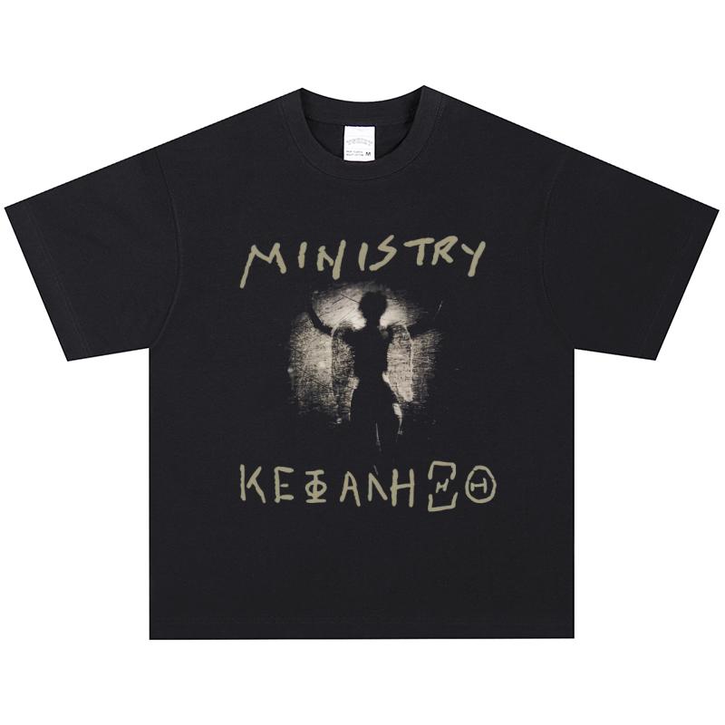 Ministry T-Shirt, Soft Fabric Casual Daily Wear S