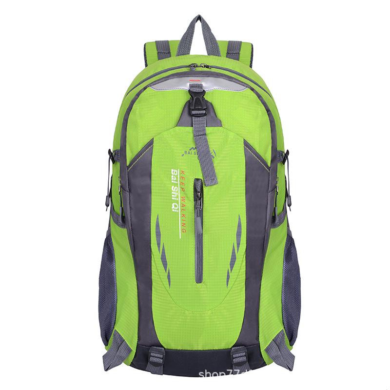 

Рюкзак великої місткості, унісекс, для альпінізму та подорожей - Багатофункціональна сумка для піших походів, скелелазіння та спорту 40L оливковий колір