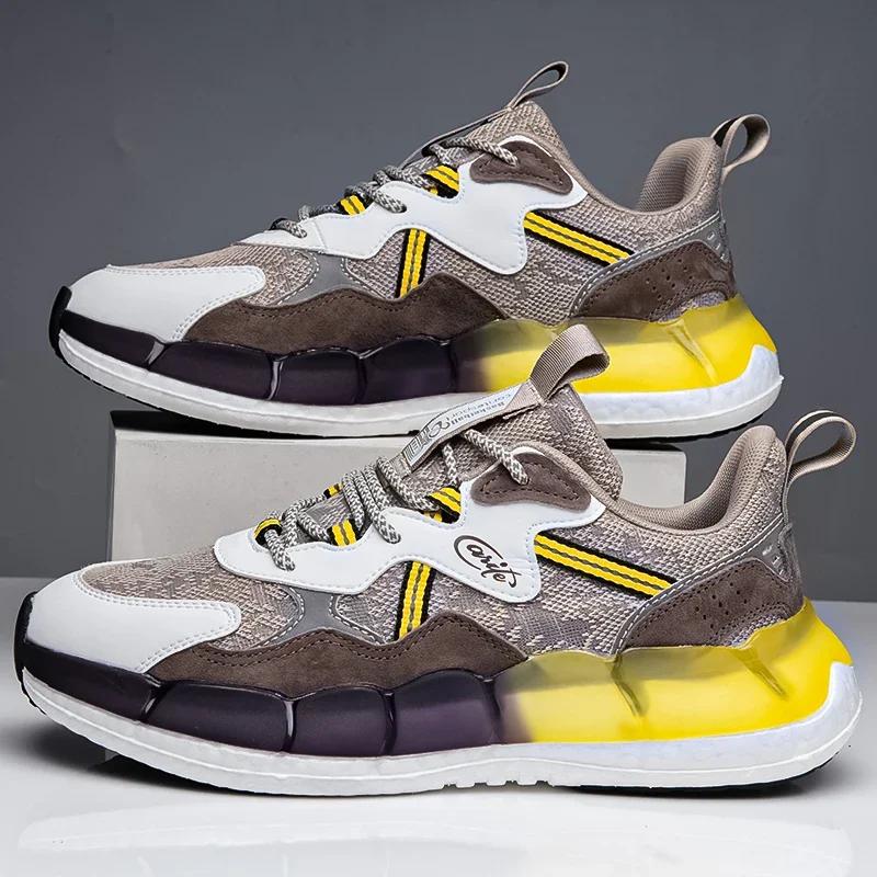 

Мужская обувь Кроссовки Мужские теннисные туфли Роскошные мужские повседневные кроссовки для бега Дышащие модные мокасины Кроссовки для мужчин 39